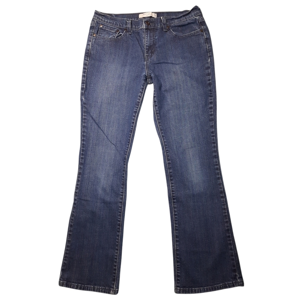 Levi's 515 Boot Cut Studded Pockets Blue Jeans 8M